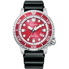 CITIZEN Herren Analog Quarz Uhr mit Gummi Armband BN0159-15X