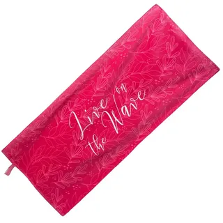 Aquawave Rannas Handtuch - Pink Leaves Print - One Size