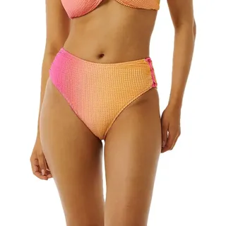 Rip Curl Sunrise Cheeky Bikini-höschen - Pink / Orange - S