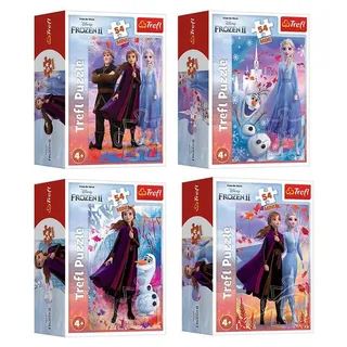 Mini Puzzle 54 Frozen Anna Elsa 4+ Trefl 19637