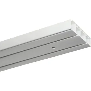 GARDINIA Vorhangschienen Set GK2 2-Lauf weiß 150 cm