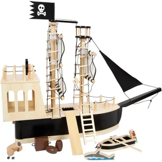 Small Foot Company Small foot Piratenschiff aus Holz, 77x18x58 cm