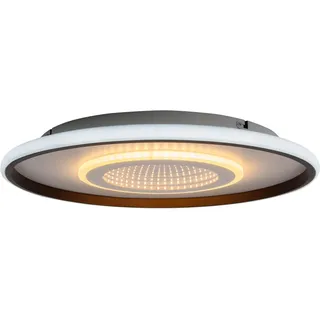 NÄVE LED-Deckenleuchte 1408277, 40W, 1800lm, 3D-Effekt, weiß/schwarz