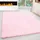 Hochflor-Teppich »Life Shaggy 1500«, rechteckig, 30 mm Höhe, Langflor, uni, große Farbauswahl, robust, auch als Läufer und in rund, pink ca. 100x200cm
