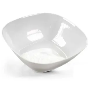 GICOS SRL LAD-598708 quadratische Salatschüssel 100% Melamin weiße Farbe Größe 30 * 30 * 10 cm