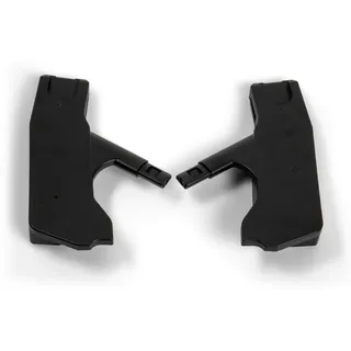 Moon Babyschalenadapter , Schwarz , Kunststoff , 14.5x8.7x22.5 cm , EN 1888 , Baby on Tour, Kinderwagen, Kinderwagenzubehör, Kinderwagen-Adapter