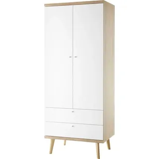 Home Affaire Kleiderschrank »MERLE Kleiderschrank mit Schubladen, Schlafzimmerschrank, Garderobe« im skandinavischen Design, aus FSC®-zertifiziertem Holzwerkstoff,