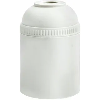 Lampenfassung 4A.E-27, glatt, weiß: modernes und elegantes Design, das jeden Raum ergänzt. Ideal für Ihre Beleuchtungsprojekte, um außergewöhnliche Qualität und Stil zu gewährleisten.