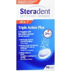 Steradent Triple Action Plus 90 Tablets