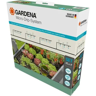 Gardena Micro-Drip Bewässerungs-Komplettset 13 mm schwarz