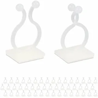 Relaxdays Pflanzenclips selbstklebend 240er Set