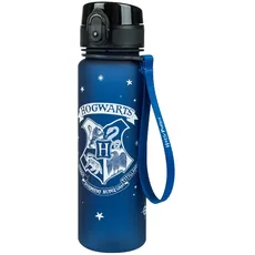 Baagl Kinder Trinkflasche Auslaufsicher Wasserflasche 500ml, Schule und Sport Flasche für Jungen Mädchen Tritan (Harry Potter Hogwarts)