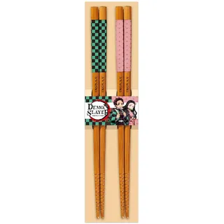 Sakami - Demon Slayer: Kimetsu no Yaiba - Tanjiro & Nezuko - Essstäbchen, Chopstick Set