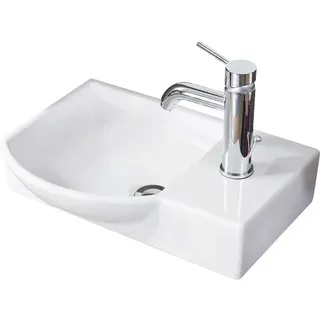 Fackelmann A-Vero Aufsatz-Handwaschbecken 45 x 32 cm (82390)