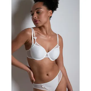 PASSIONATA Schalen-BH »MISS JOY« verspielte Schmetterlingsmotive, leichter Tüll, atmungsaktiv, weiß,