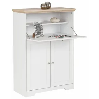 Home Affaire Sekretär »Nanna« im modernen Landhausstil, weiß