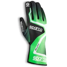 Sparco Handschuhe RUSH 2020 Größe 09 Grün/Schwarz