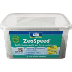 Söll 83697 ZeoSpeed, 5 kg - Hochleistungszeolith zum Schutz vor Algenplagen/gegen Phosphate und Stickstoffe/mineralisches Naturprodukt