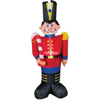 120cm Aufblasbar Weihnachten Spielzeug Soldat Mit Zuckerstange