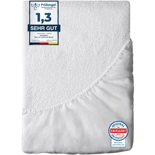 Dreamzie Matratzenschoner 90 x 200 Wasserdicht Oeko-TEX - Atmungsaktive Anti-Allergie und Anti Milben