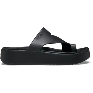 Crocs Getaway Platform Toe Loop Badesandalen Black 36-37