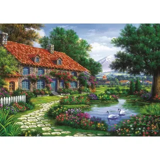 Art Puzzle Puzzle The Garden - 1500 Teile Landschaft Puzzle