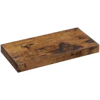 Boxxx Wandregal , Braun, Schwarz , Holzwerkstoff , Vintage , 40x3.8x20 cm , Typenauswahl, in verschiedenen Größen erhältlich , Büromöbel, Büromöbel-Sets & Büromöbel-Serien, Büromöbelserien