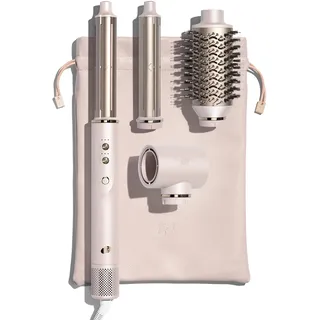 T3 Aire 360 Warmluftstyler Blowout-Kit mit Keramik-Lockenaufsätzen, ovaler Bürste und breiter Düse | Schnelle, gesunde Blowouts und lang anhaltende Locken | Für alle Haartypen