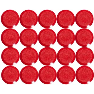 HEBEL Haftmagnet, rund, Durchmesser: 15 mm, Höhe: 7 mm, rot VE=