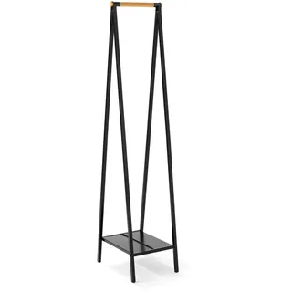 Brabantia Garderobenständer Linn 47,6 x 34 x 170 cm Schwarz