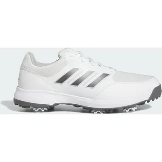 Adidas Tech Response 3.0 Wide Golfschuh Cloud White / Dark Silver Metallic / Silver Metallic 42