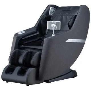 Home Deluxe Massagesessel CORVIA mit Premium Webstoffpolsterung - Anthrazit 3D Massagetechnologie, 8 Massageprogramme, Wärmefunktion,