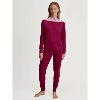 CALIDA Soulmate Bündchen-Pyjama Dahlia pink 48-50
