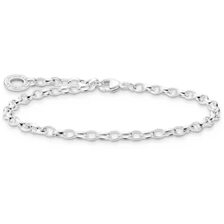 Thomas Sabo Charm-Armband Classic Charm Club Silber 925 X0163-001-12 Größe 18 cm