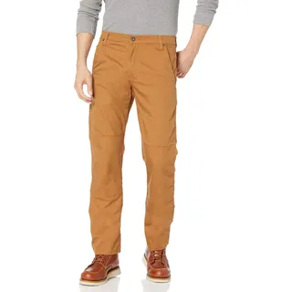 Dickies Herren Duck Double Knee Pant Arbeitshose, Stonewash Brown, 32 W/42 L