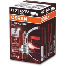 Bild 64215TSP Halogen Leuchtmittel Truckstar H7 120 Prozent mehr Helligkeit, Scheinwerferlampe, 24V