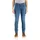 Double-Front Jeans Damen Blau