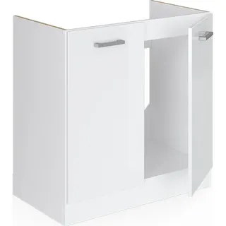 Vicco Spülenschrank R-Line 80 x 81,6 x 46 cm Weiß