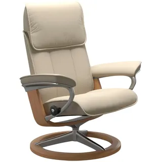 Stressless Relaxsessel "Admiral" mit Signature Base, Größe M & L, Gestell Eiche, cream batick