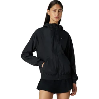 Nike W NSW ESSNTL UV WVN JKT HD Jacke Black/White M