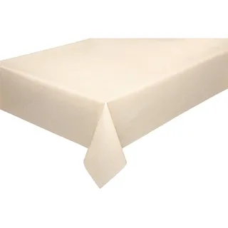 Peyer Syntex Tischdecke , Beige , Textil , Uni , rechteckig , 130x220 cm , Heimtextilien, Wohntextilien, Tischwäsche, Tischdecken