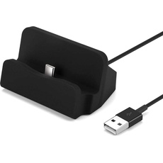 P59C USB Typ C Ladestation – Dockingstation Ladegerät für Android Smartphones, USB C Ladestation mit Kabel