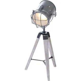 Stehlampe Dreibein 64cm Hoch Lampe Leuchte Industrie Shabby Chic Vintage Retro