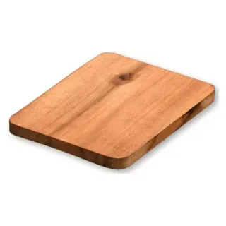 Kesper Racelette Brettchen Akazie, 8-teilig, Natürliche Brettchen für das Servieren von heißen Raclettepfannen, 1 Set = 8 Brettchen, Maße (B x L): 10 x 8 cm