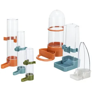 Trixie Tränke und Futterspender für Vögel Verschiedene Farben 50ml/11cm