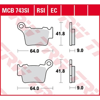 TRW MCB743
