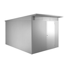 Biohort Metall-Gerätehaus AvantGarde A8 Silber-Metallic BxT: 257 cm x 337 cm