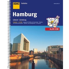 ADAC Stadtatlas Hamburg 1 : 20 000