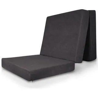 Beautissu Klappmatratze 100 x 200 x 14 cm H3 Polyester