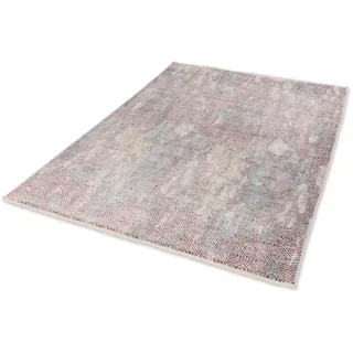 Schöner Wohnen Webteppich , Multicolor , Textil , Vintage , rechteckig , 133x185 cm , für Fußbodenheizung geeignet, antistatisch, pflegeleicht , Teppiche und Böden, Teppiche, Moderne Teppiche